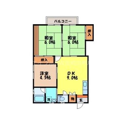 高田駅 徒歩26分 2階の物件間取画像